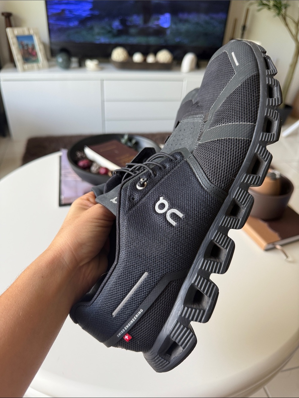On Running Cloud 5 All Black Men’s Running Shoes Lightweight Casual Sneakers 13 - Picture 8 of 13